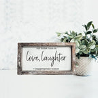 Love Laughter Sign Gia Roma