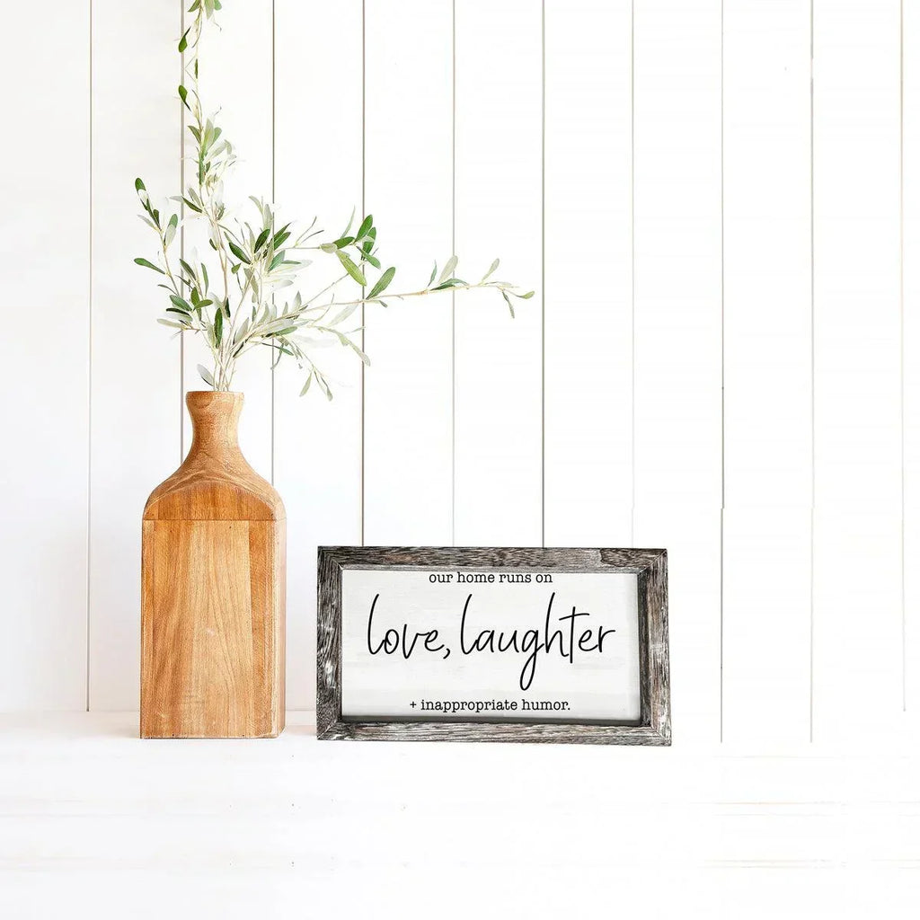 Love Laughter Sign Gia Roma