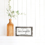 Love Laughter Sign Gia Roma