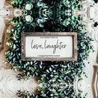Love Laughter Sign Gia Roma