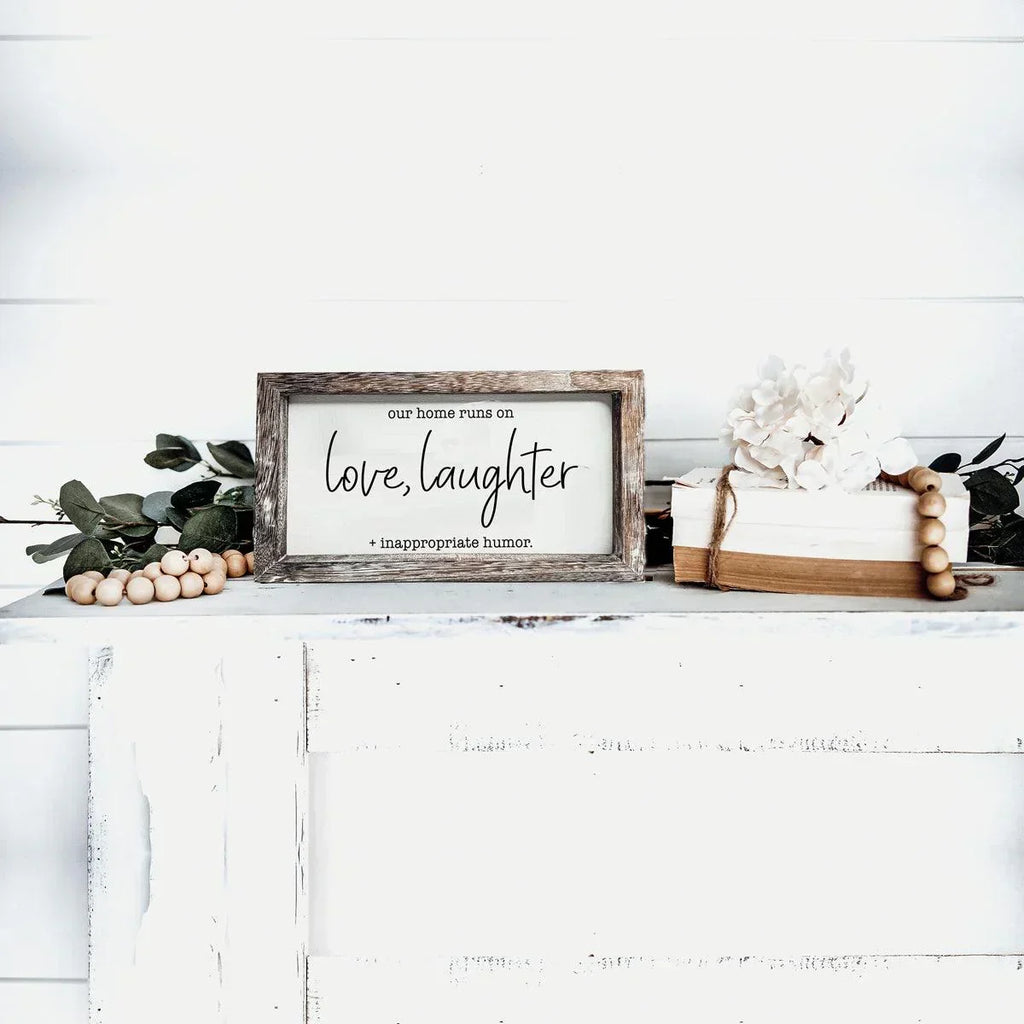 Love Laughter Sign Gia Roma