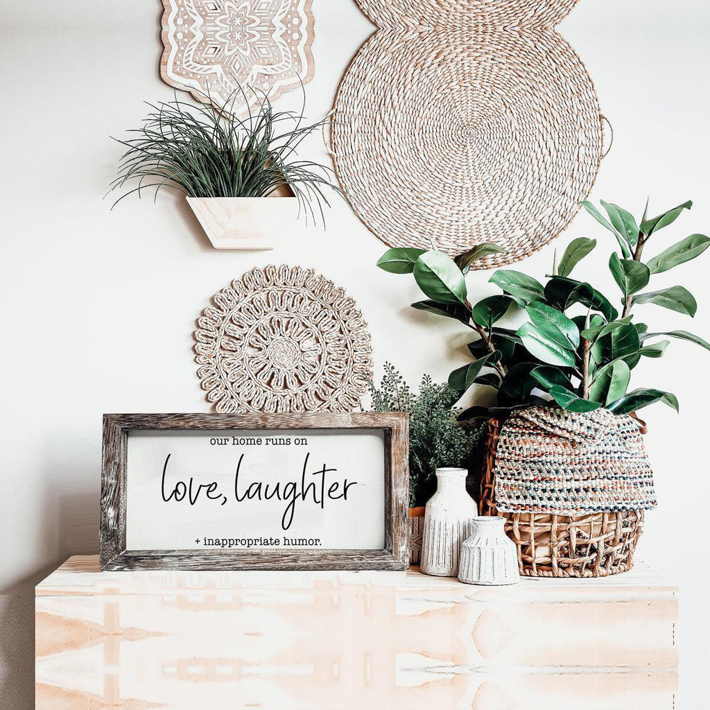Love Laughter Sign Gia Roma
