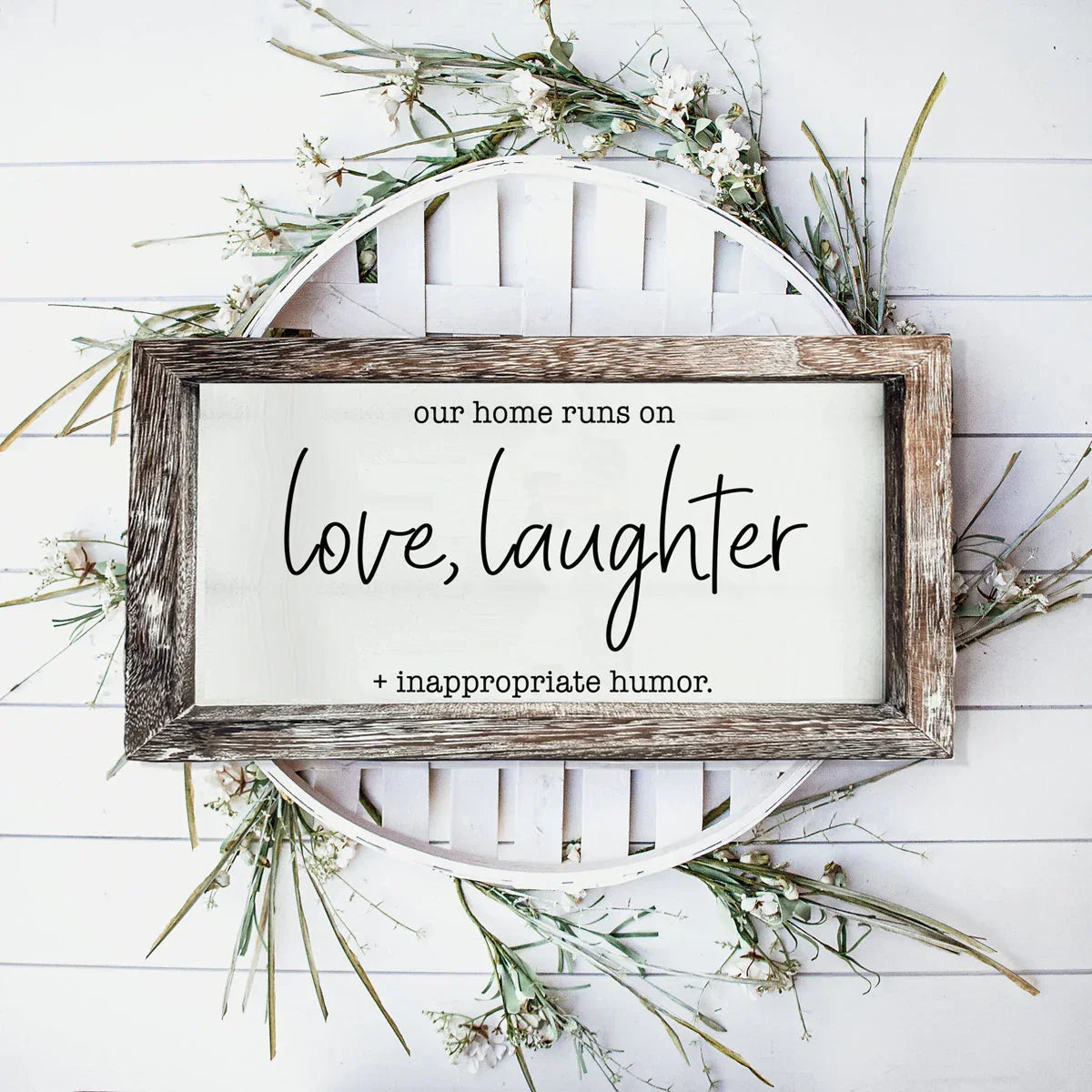 Love Laughter Sign Gia Roma