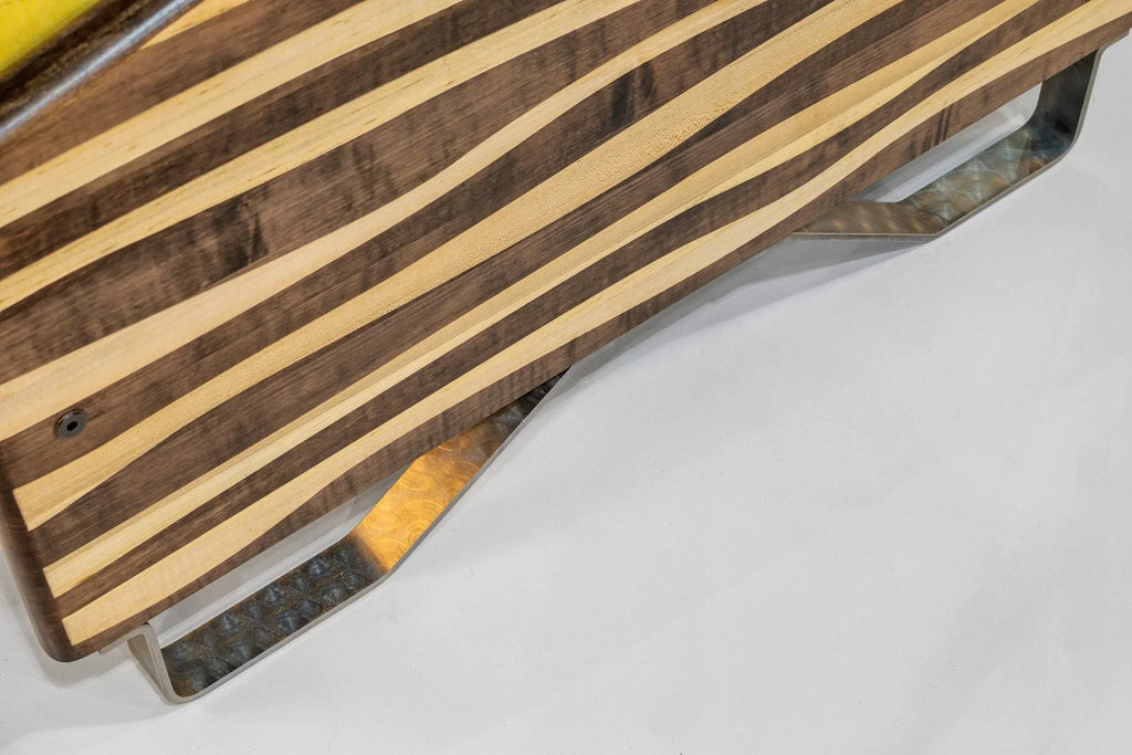 Loveseat – Peyton Mimosa with Zebra Arms (Mocha & Natural) Enrico Bartolini