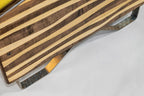 Loveseat – Peyton Mimosa with Zebra Arms (Mocha & Natural) Enrico Bartolini