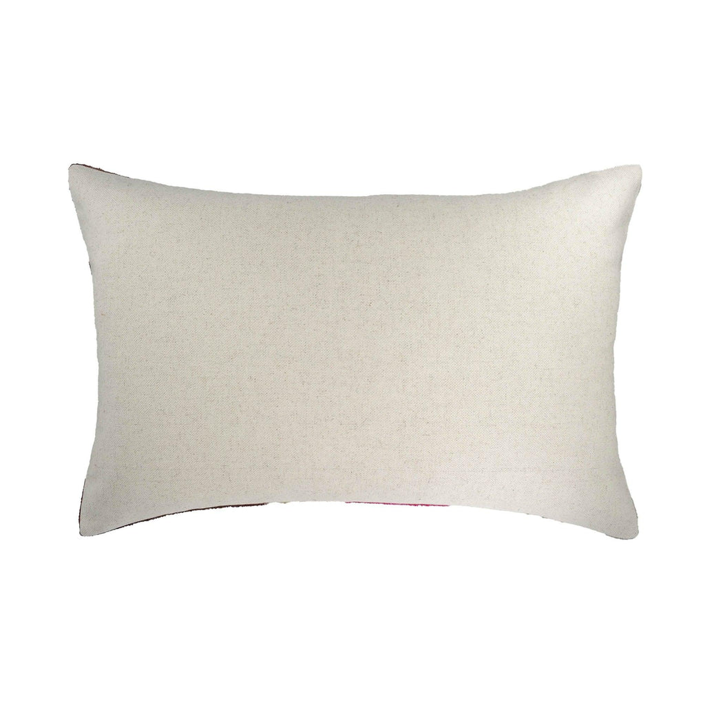Lucid Silk Velvet Ikat Throw Pillow Cover, X 24, detail shot - House Of Avana