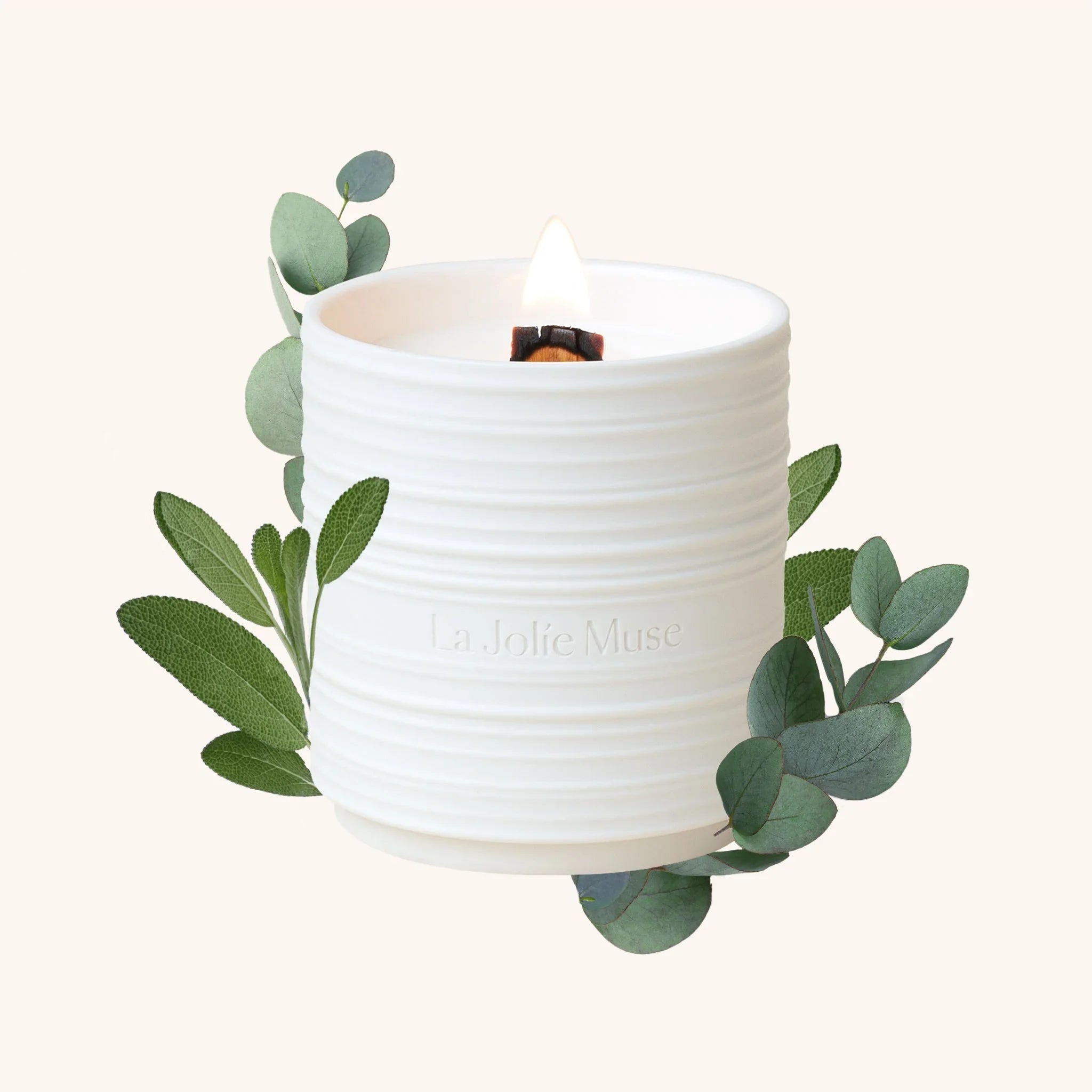 Lucienne - Eucalyptus & Alpine Sage Candle LA JOLIE MUSE