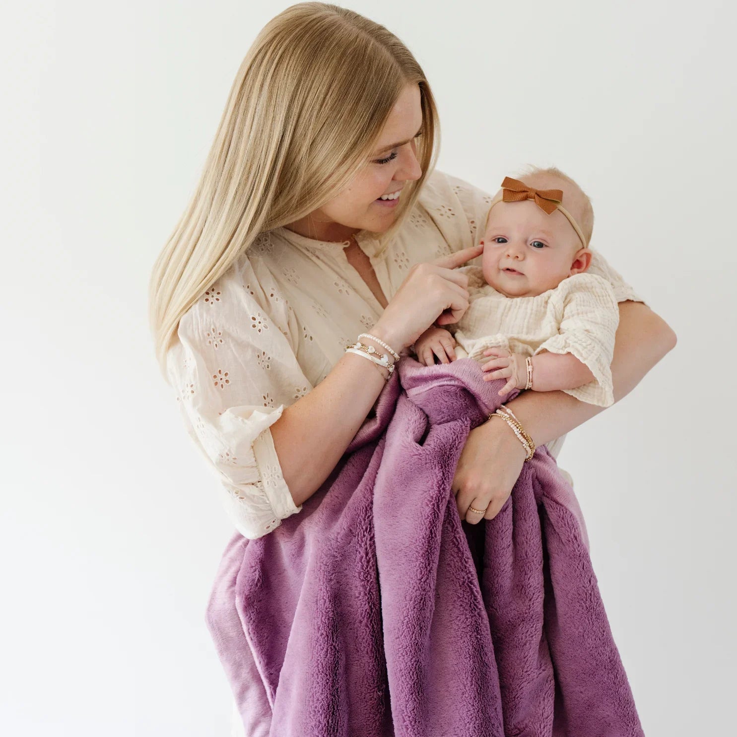 LUSH RECEIVING BLANKETS Saranoni