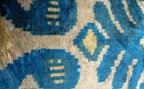 Luxurious 16x24 Handmade Ikat Silk Velvet Pillow with Premium Down Feather Insert By Canvello – Rich... - House Of Avana