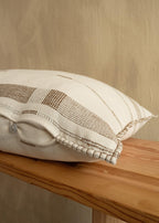 Fulcrum Patina Oversized Cotton Lumbar Pillow Kanju Interiors