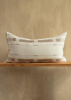 Fulcrum Patina Oversized Cotton Lumbar Pillow Kanju Interiors