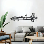 Mq-9b Reaper Metal Aircraft Wall Art - Ncp0588, detail shot - House Of Avana