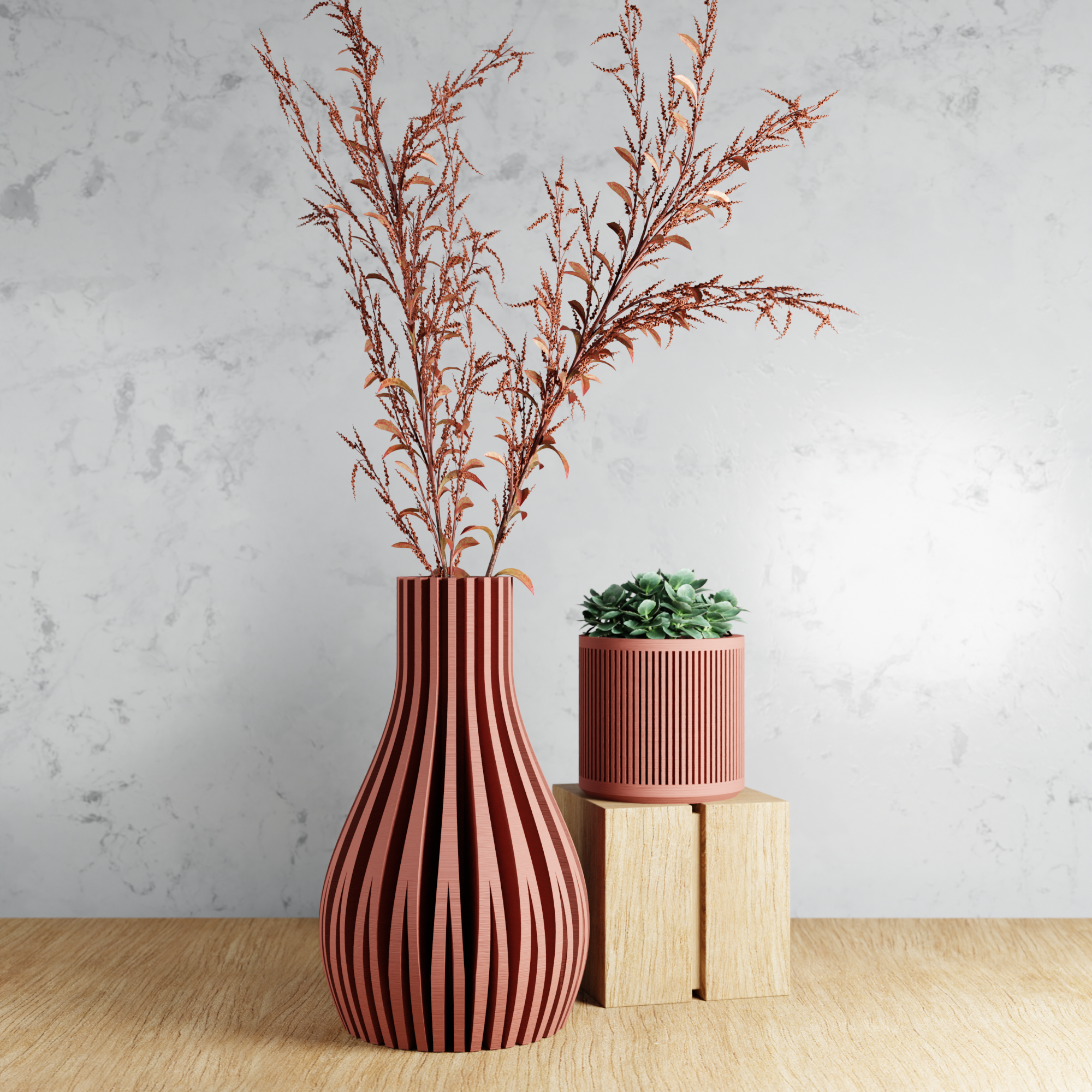 WILLOW Vase Modernized Pottery