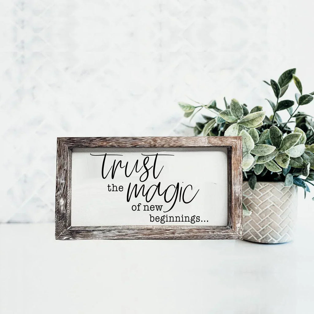 Magic of New Beginnings Sign Gia Roma