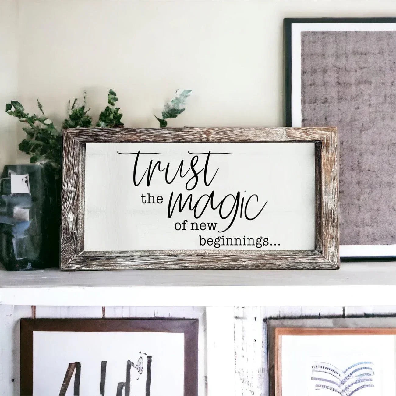 Magic of New Beginnings Sign Gia Roma