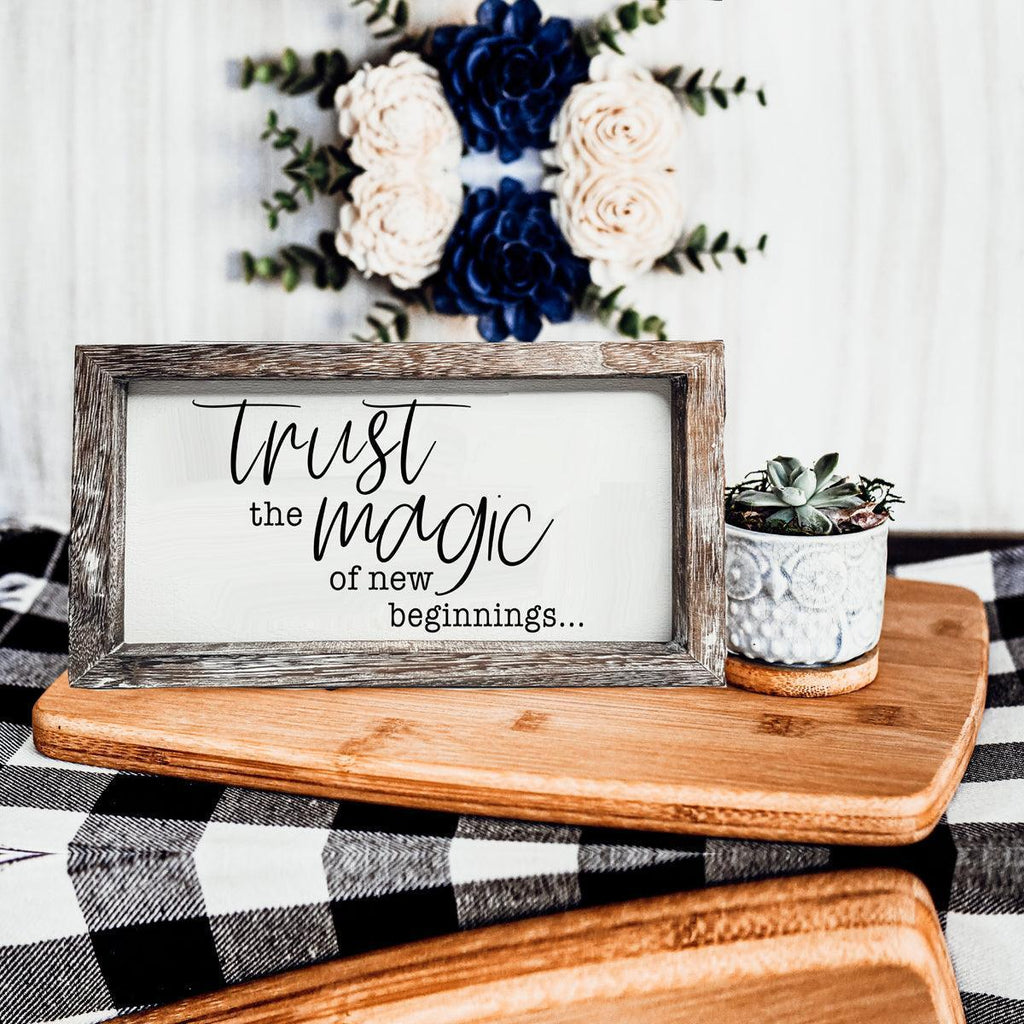 Magic of New Beginnings Sign Gia Roma