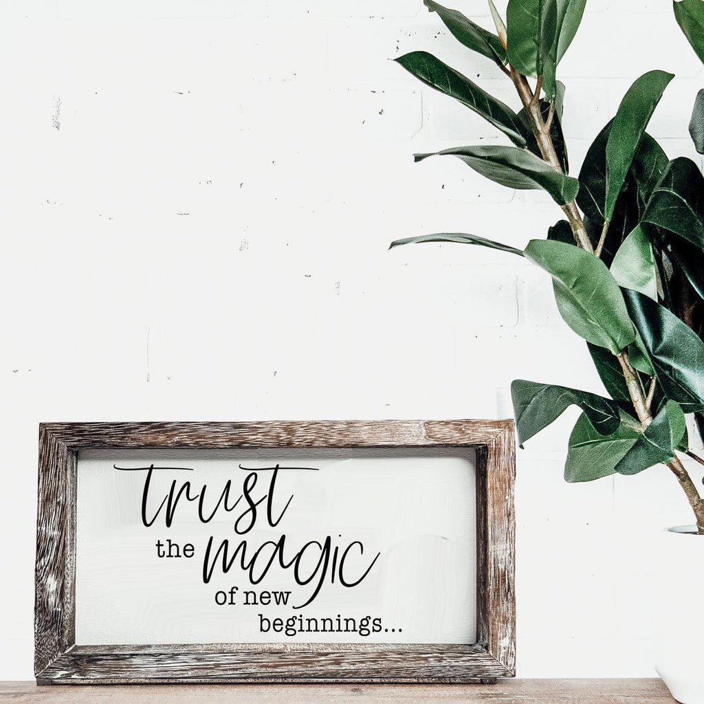 Magic of New Beginnings Sign Gia Roma