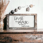 Magic of New Beginnings Sign Gia Roma