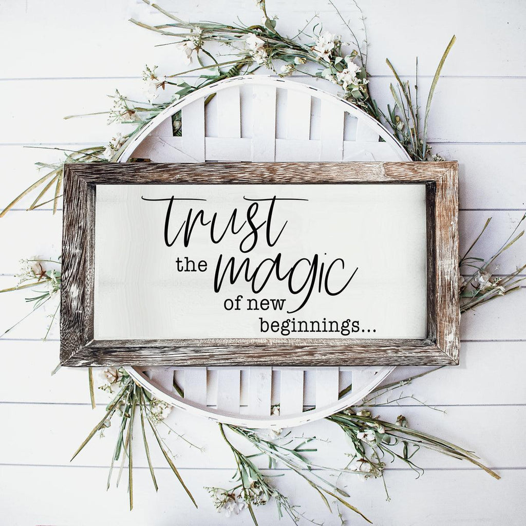 Magic of New Beginnings Sign Gia Roma