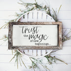 Magic of New Beginnings Sign Gia Roma