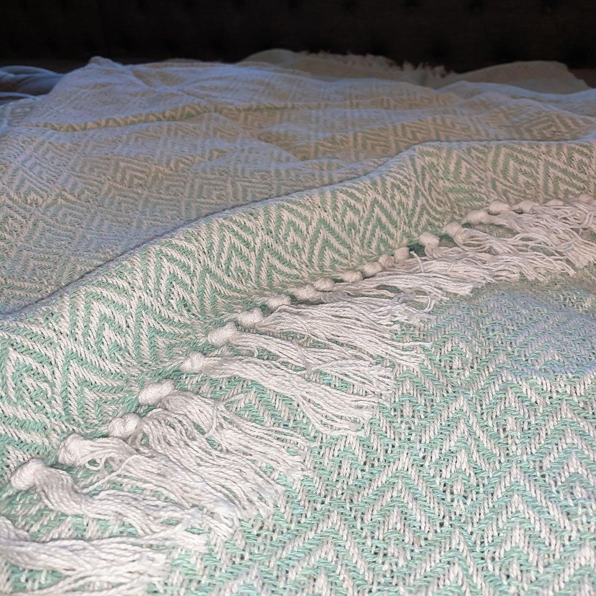 Mallorca Tassel Throw Gia Roma