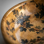 House of Avana Transparent Leaf Shape Mango Wood Bowl