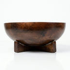 Mango Wood Bowl with Stand