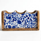 House of Avana Mango Wood Cutlery Stand