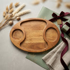 House of Avana Oval Mango Wood Platter