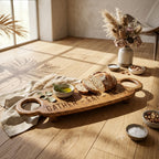 House of Avana Gather Eat Enjoy Mango Wood Platter