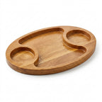House of Avana Oval Mango Wood Platter
