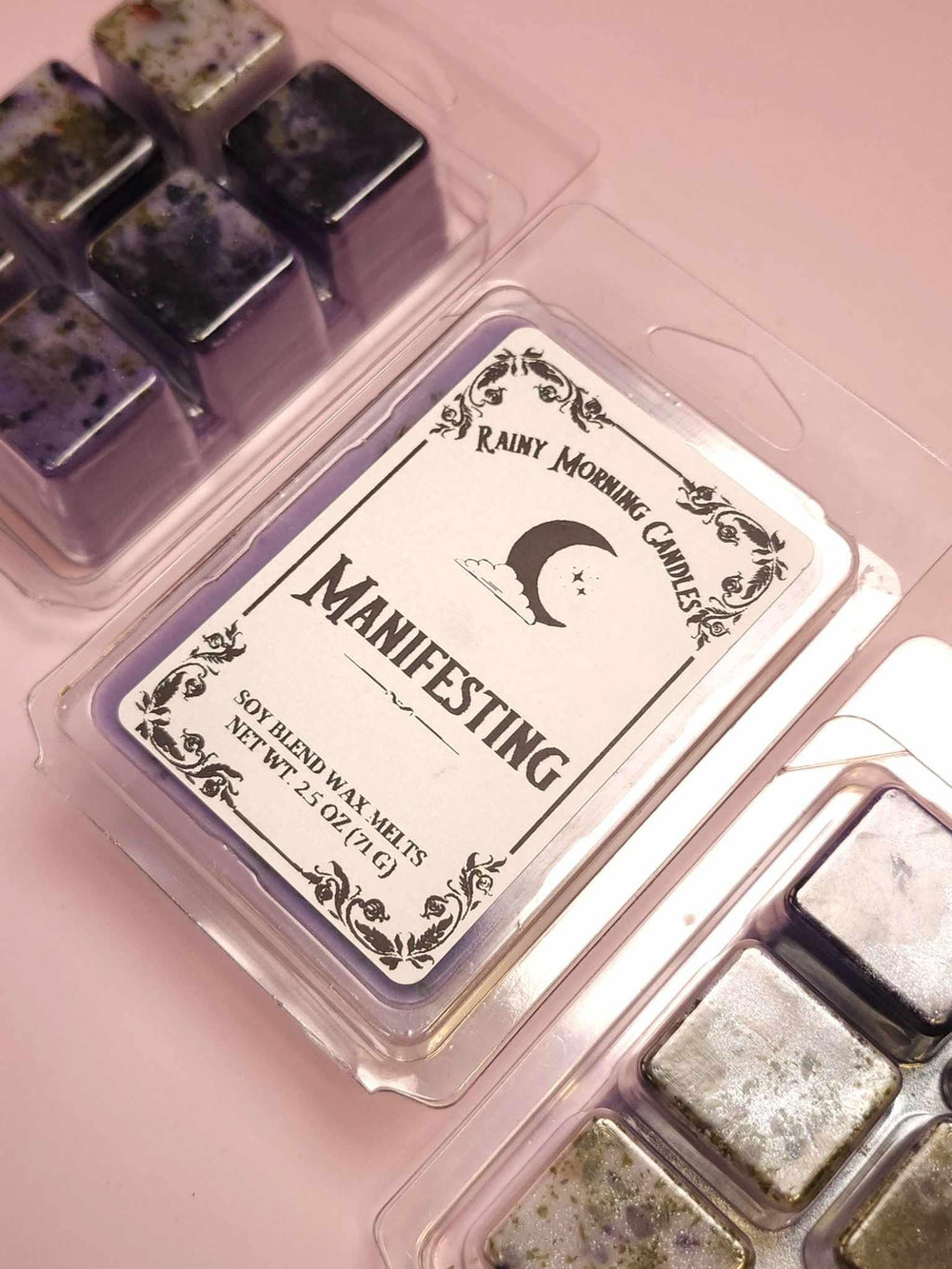 Manifesting | Intention + Ritual Wax Melts Rainy Morning Candles
