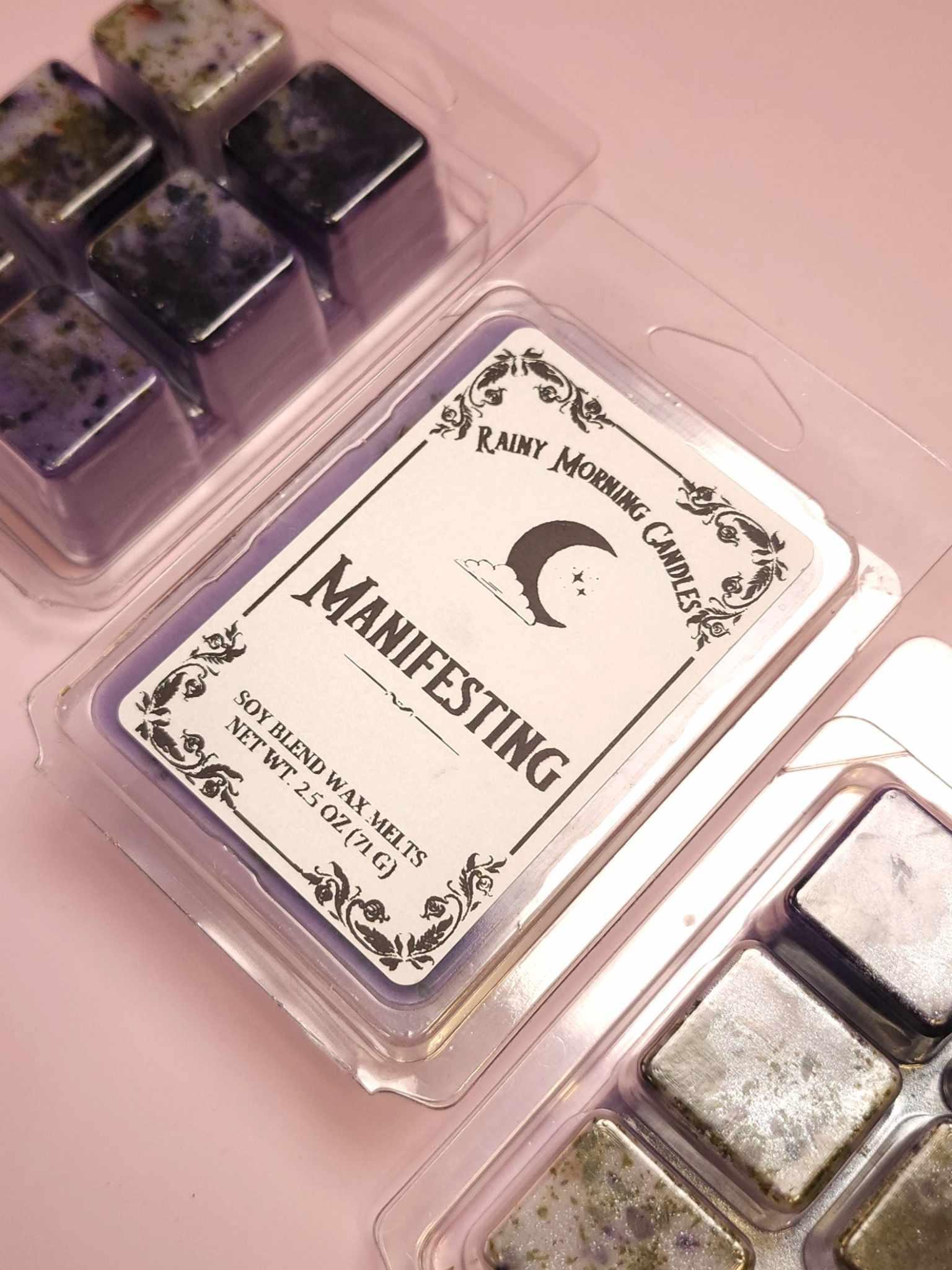 Manifesting | Intention + Ritual Wax Melts Rainy Morning Candles