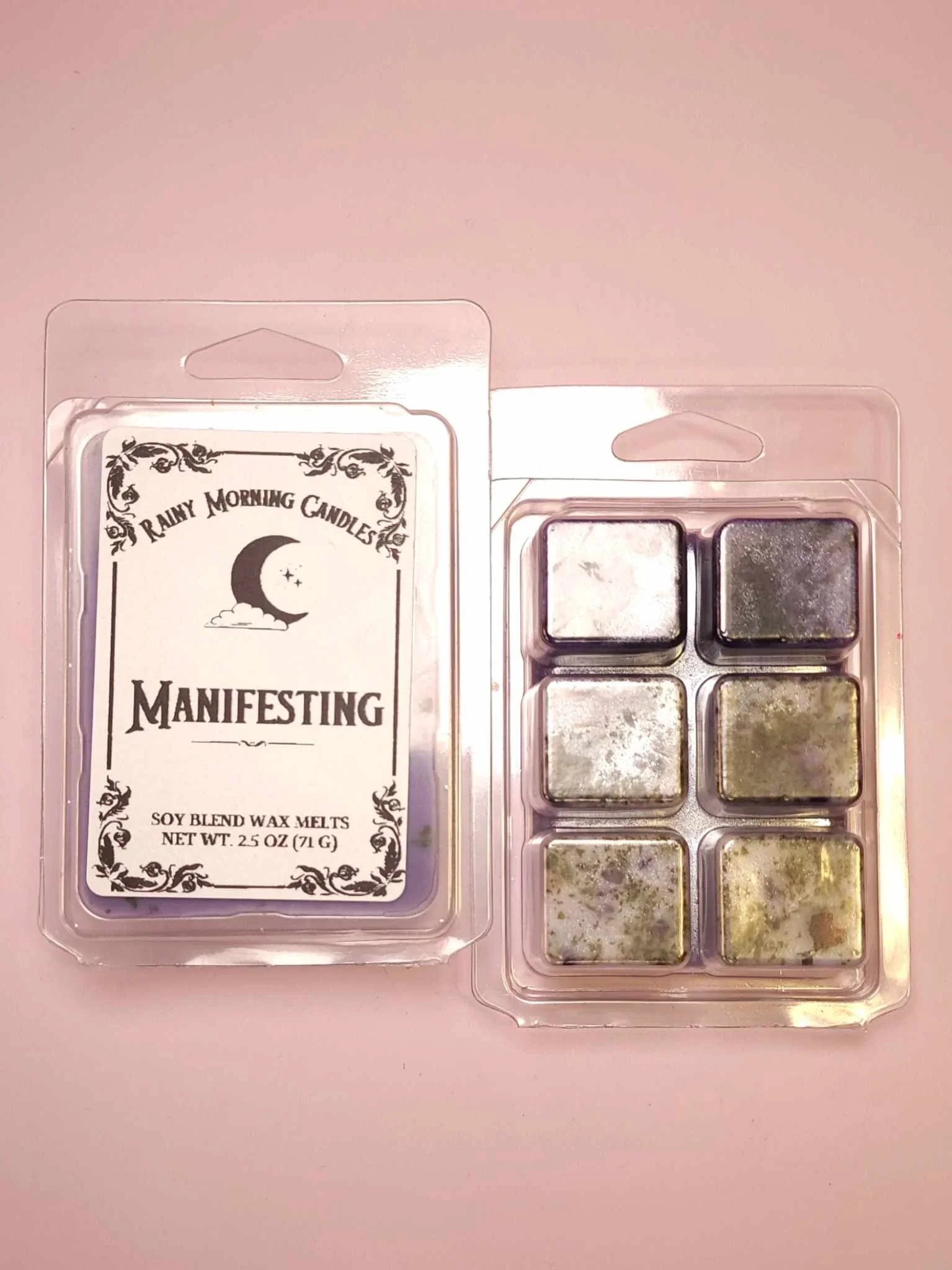 Manifesting | Intention + Ritual Wax Melts Rainy Morning Candles