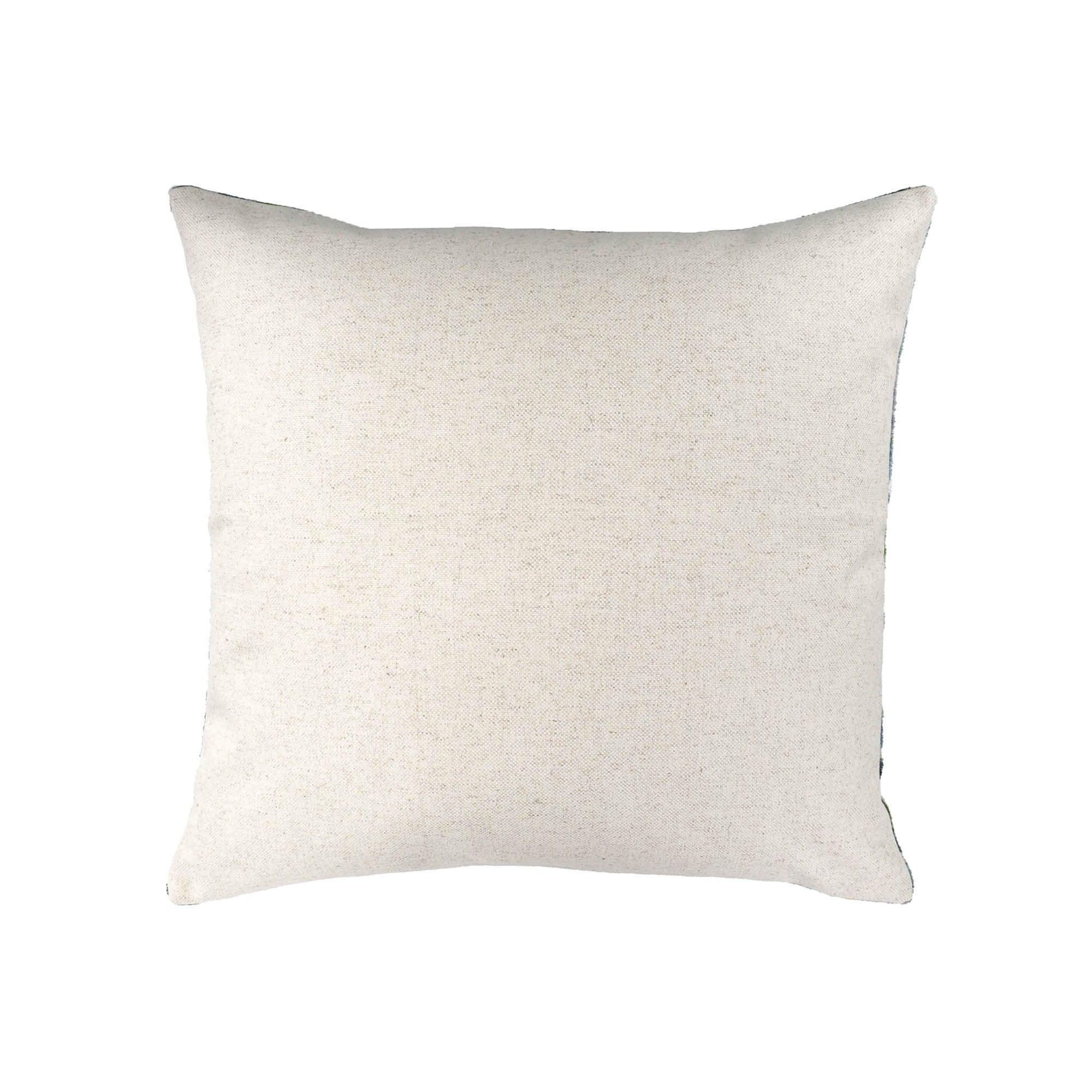 Marco Silk Velvet Ikat Throw Pillow Cover X 24, detail shot - House Of Avana
