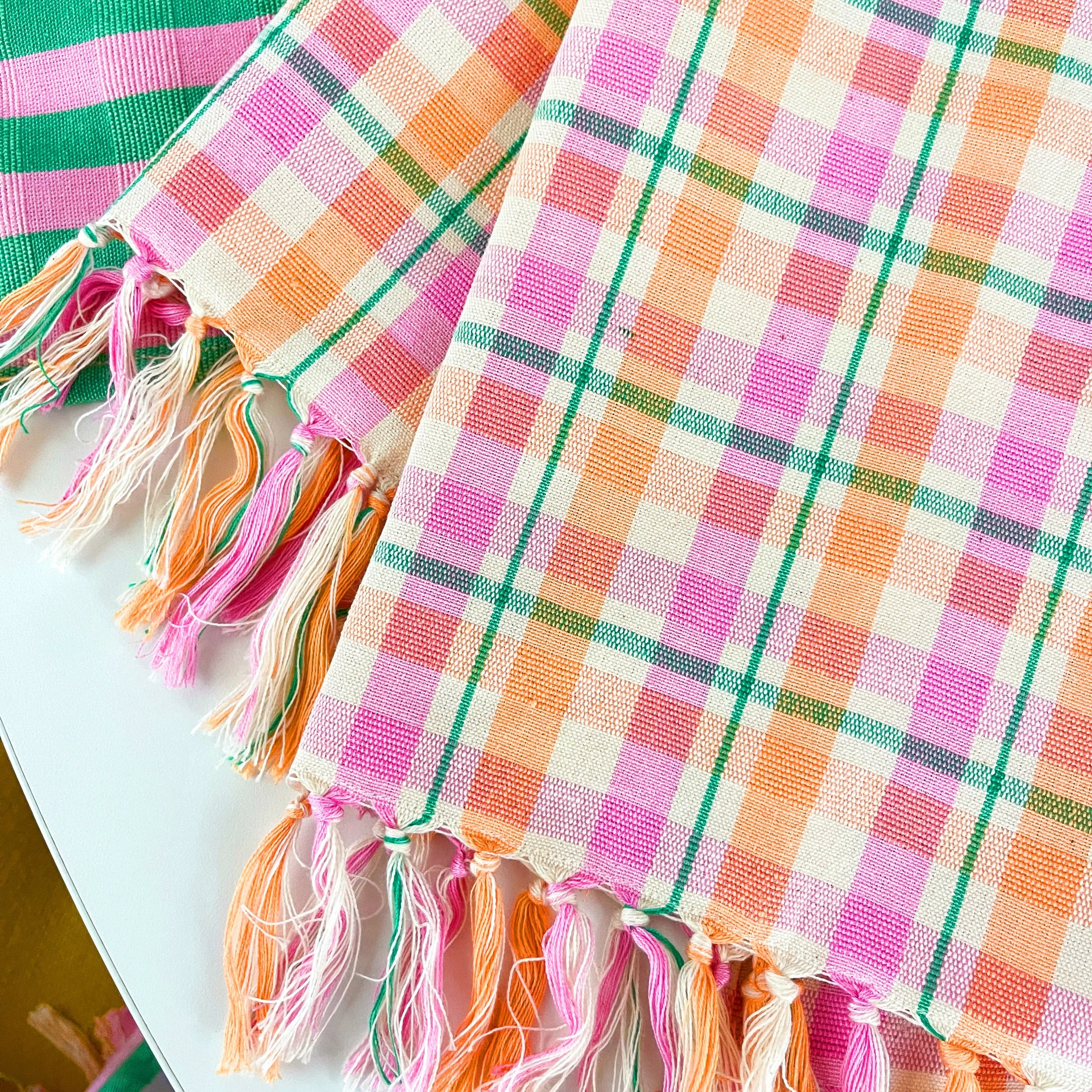 Marguerite Plaid Kitchen Towel Archive New York