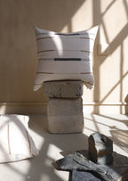 Mason Hand-Loomed Cotton Pillow Kanju Interiors