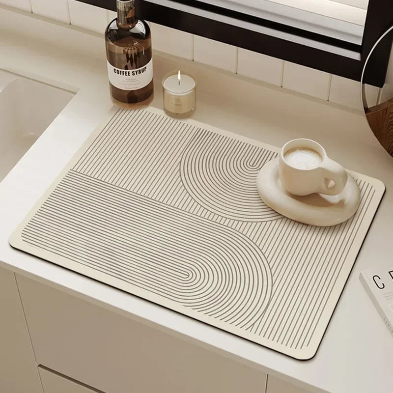 Mat - Non-slip Quick-drying Rectangular