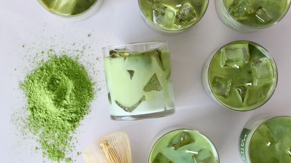 Matcha Milk Container Candle Clay House Candles