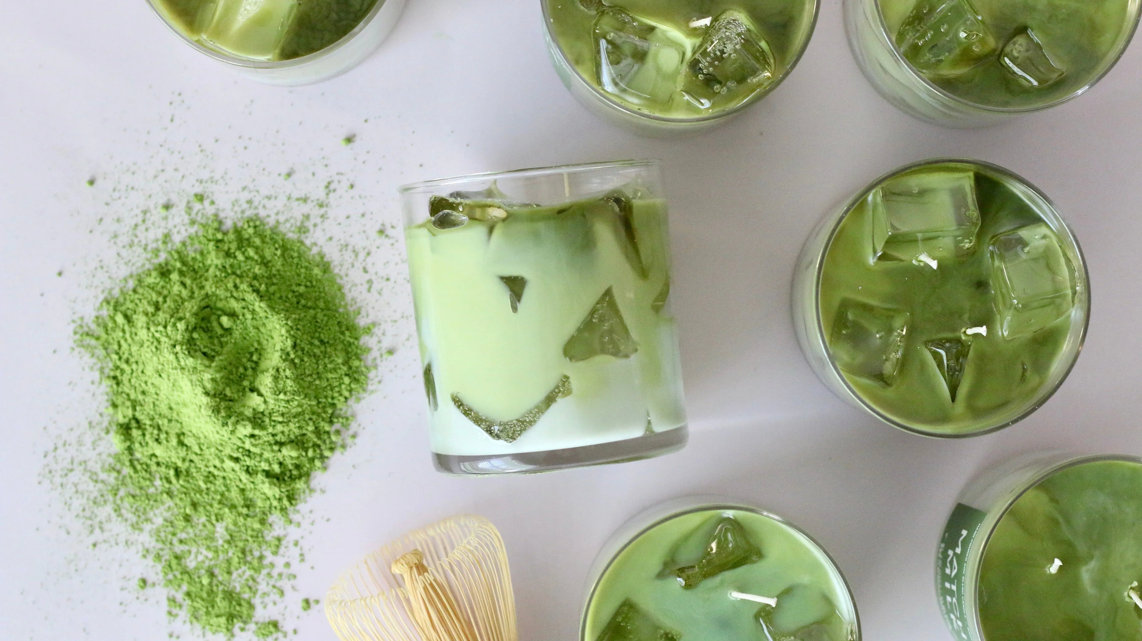 Matcha Milk Container Candle Clay House Candles