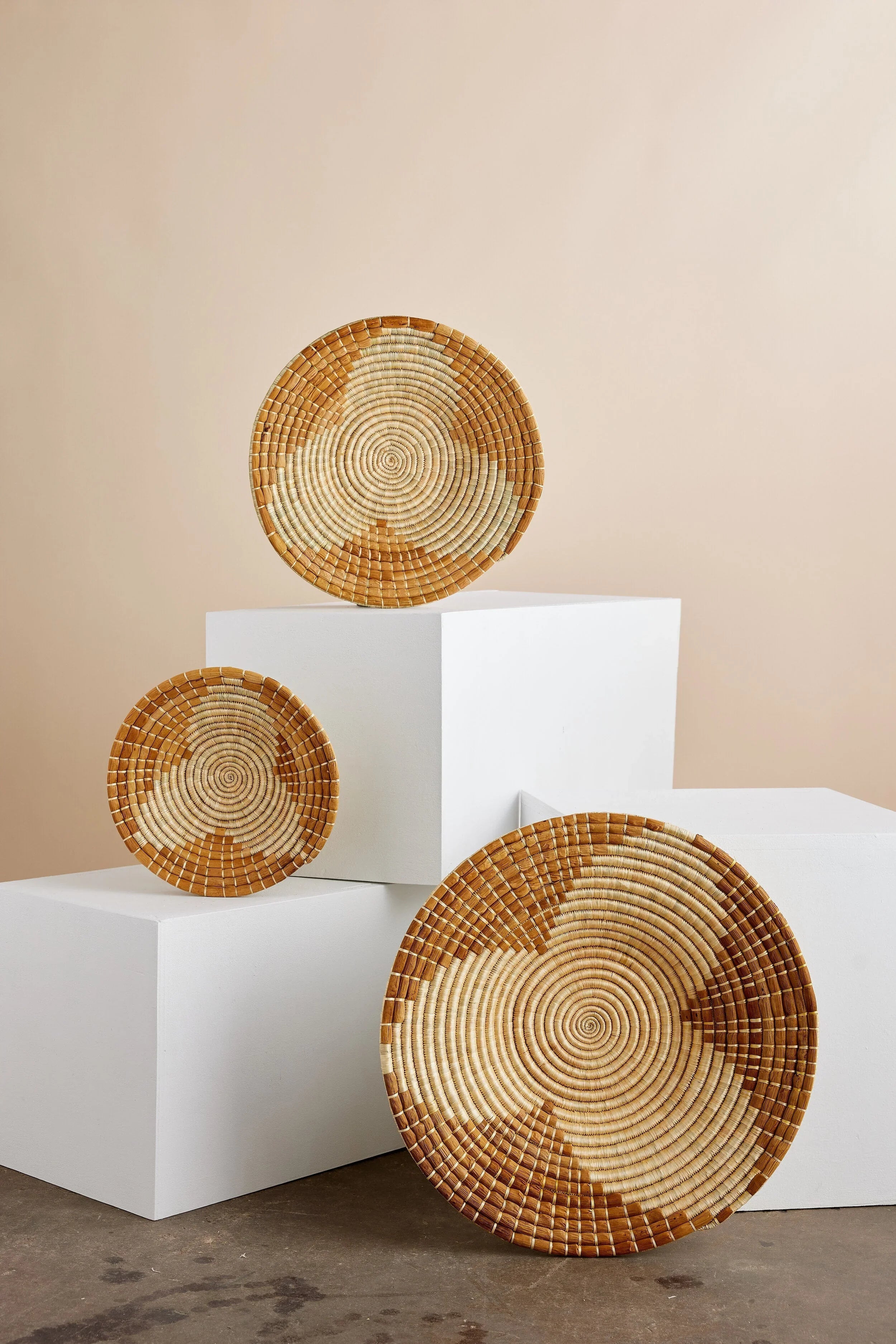 Maua Banana Bark Wall Basket Kanju Interiors