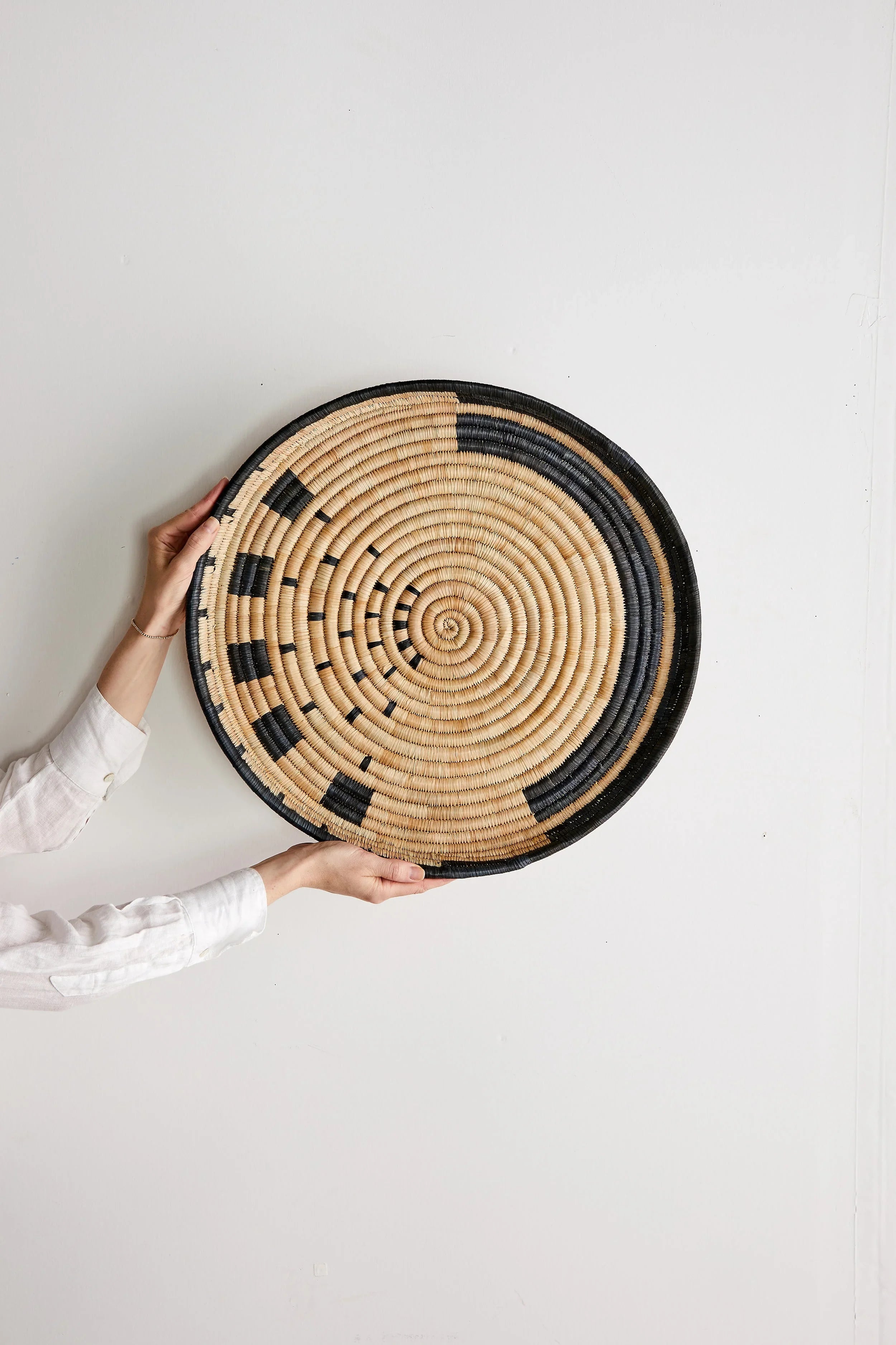 Mawa Woven Wall Disc Kanju Interiors