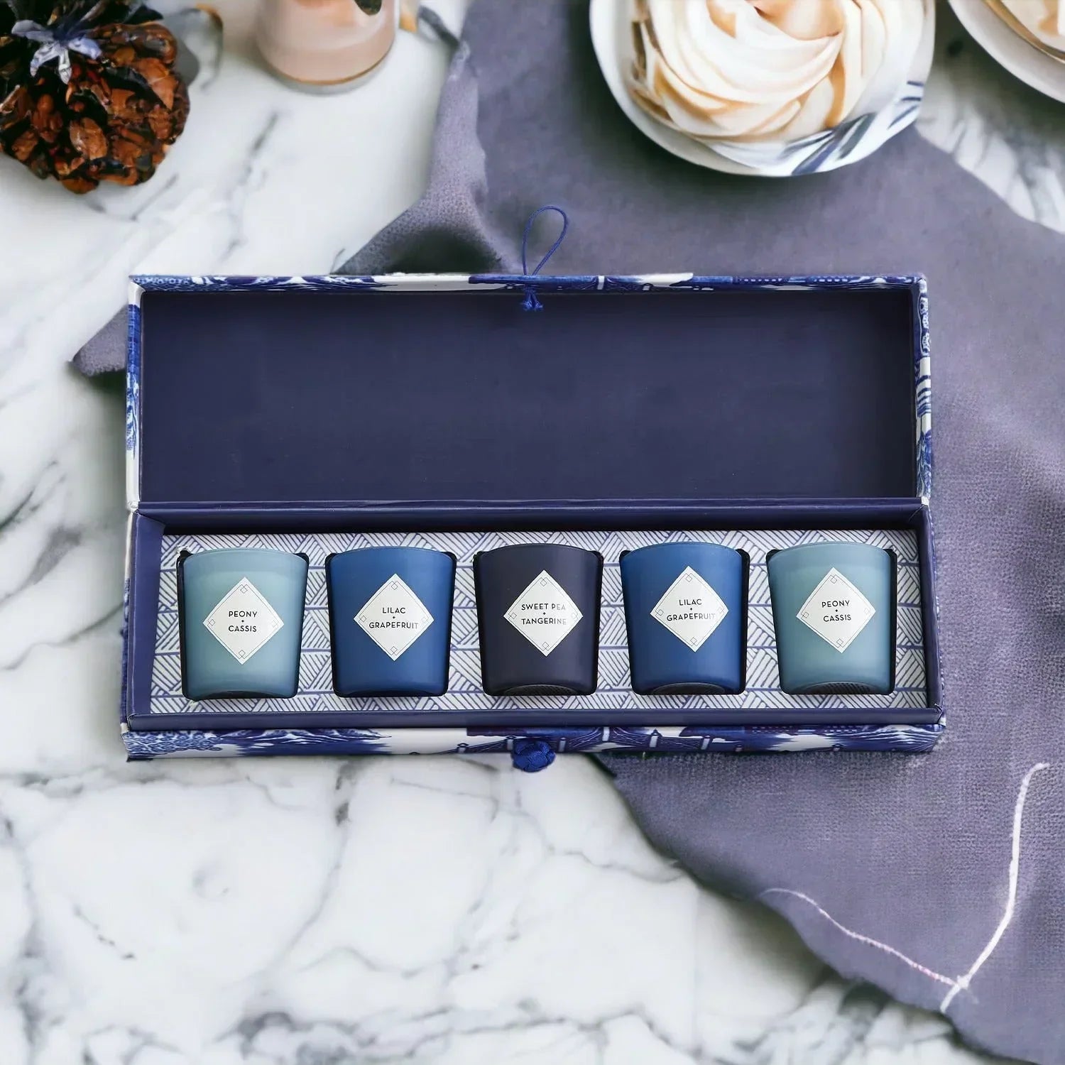 Mediterranean Candle Gift Set Gia Roma