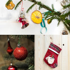 60pcs Christmas Ornament Hooks Ornament Hangers Christmas Metal Wire Silvery Golden Hooks Red Green Hooks For Christmas Tree Decoration Easter Gift House Of Avana