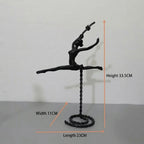 Metal Figure Sculpture Giacometti Style for Your Living Room