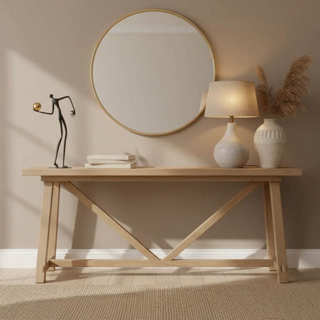 Metal Human Figure Sculpture with Gold Ball – Artistic Home Decor | Iron Figure Sculpture | detail view | Abstract home decor | House of Avana