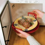 Microwave Caddy - with Handles Plastic