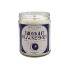 Midnight Blackberry – Oz Candle, side view - House Of Avana