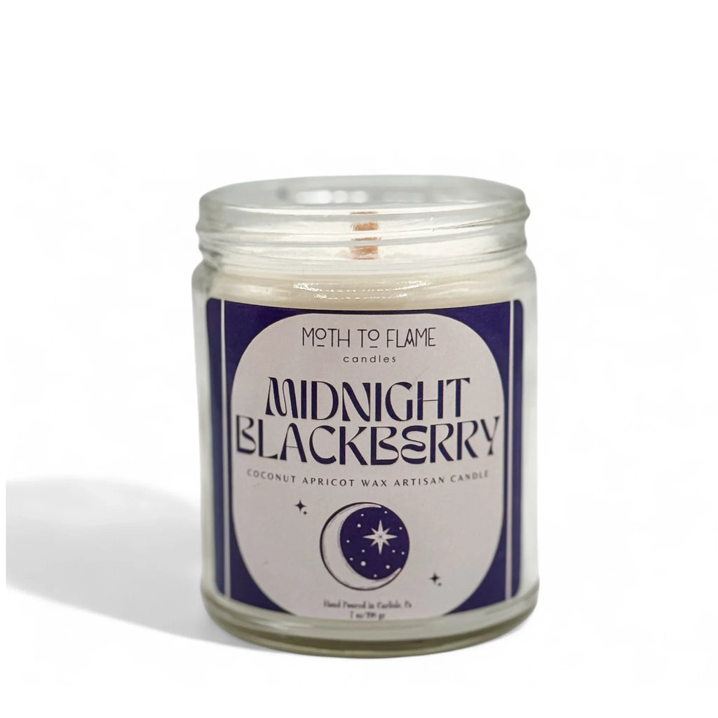 Midnight Blackberry – Oz Candle, detail shot - House Of Avana