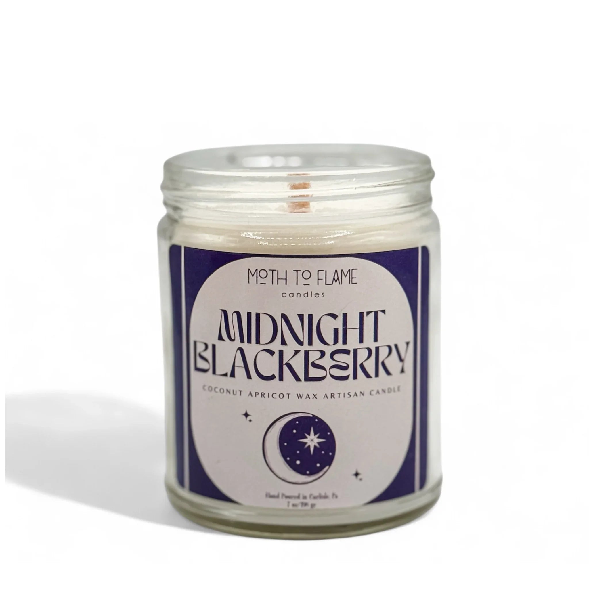 Midnight Blackberry – Oz Candle, detail shot - House Of Avana